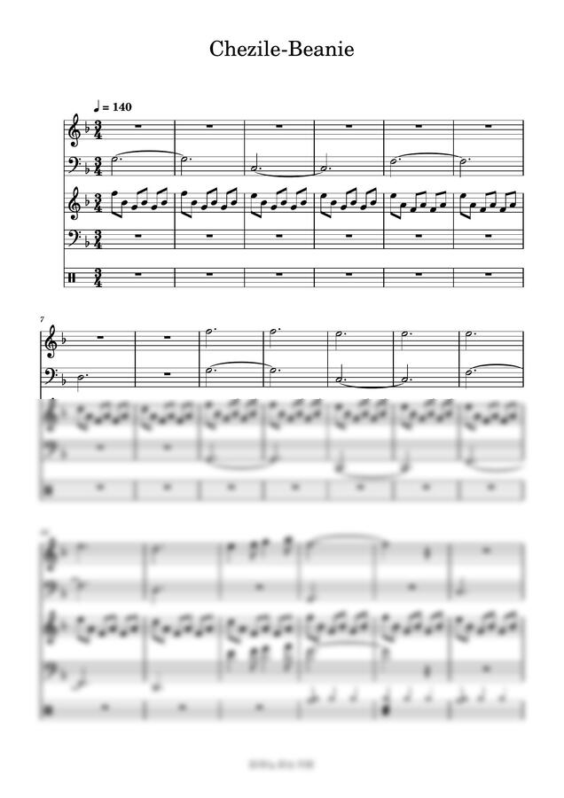 chezile - beanie (밴드ver / 솔로) by 피아노치는기린0