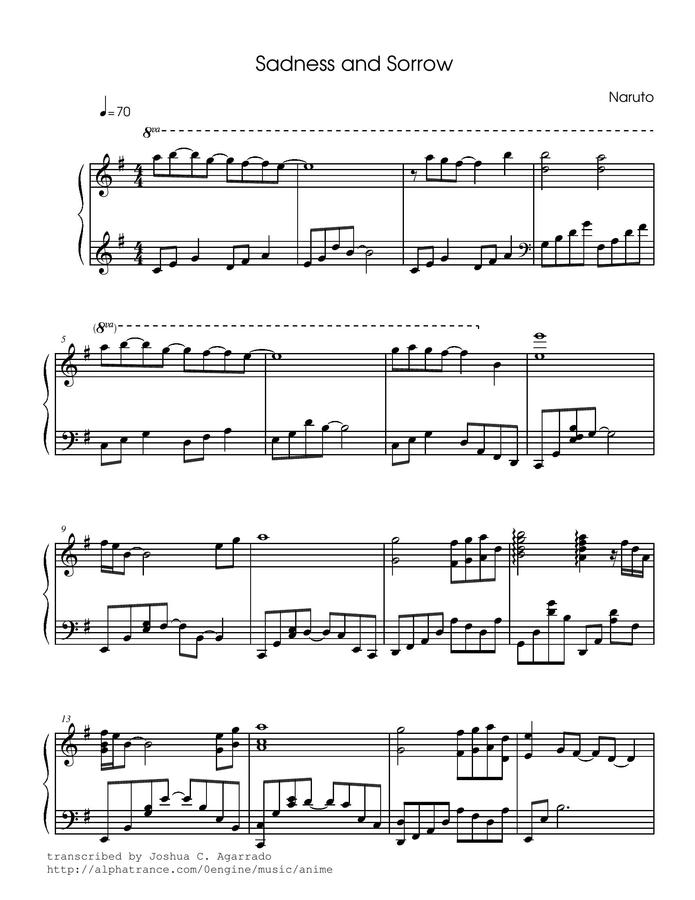 나루토-Sadness and sorrow