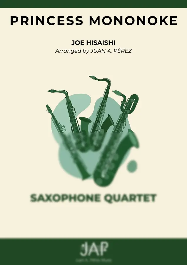 Joe Hisaishi - Princess Mononoke (Saxophone Quartet)