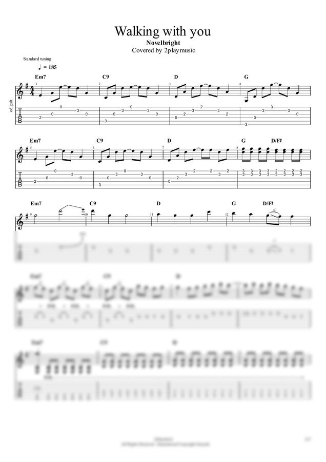 Novelbright - Walking with you by 2playmusic0