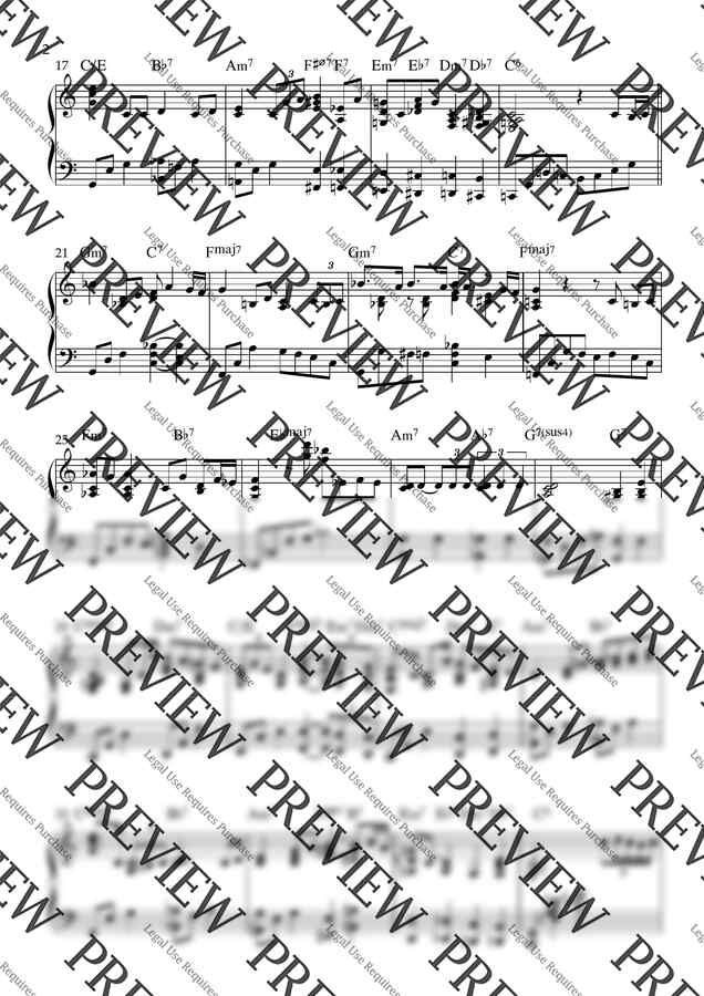 nat-king-cole-the-christmas-song-c-key-by