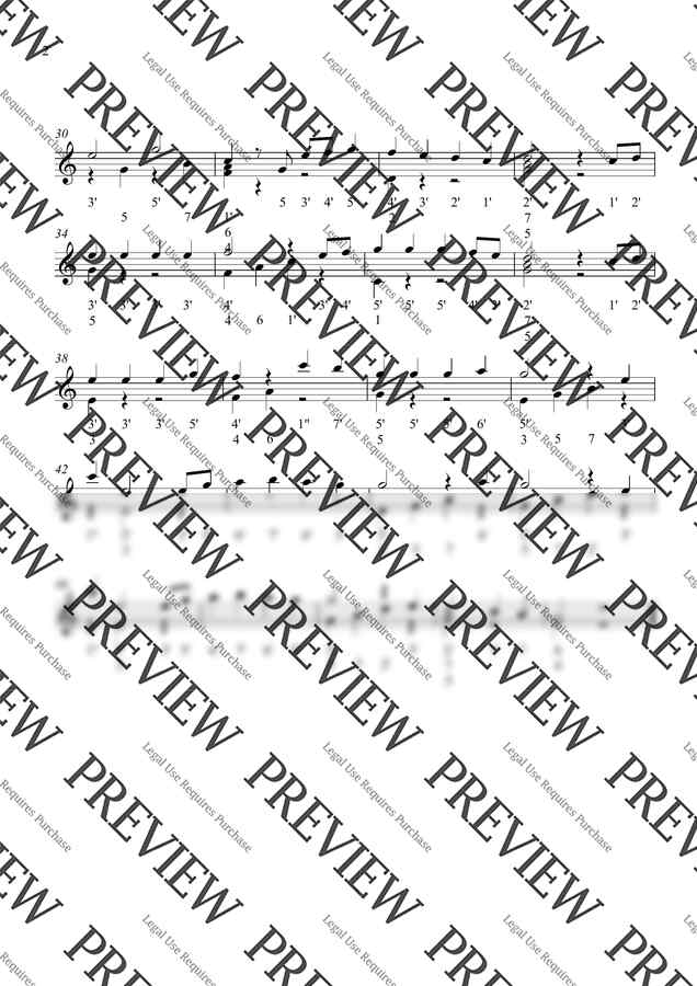 찬열 (CHANYEOL), 펀치 (Punch) - Stay With Me (17키 칼림바 쉬운화음악보) by Arr. Music Friends음악친구들1