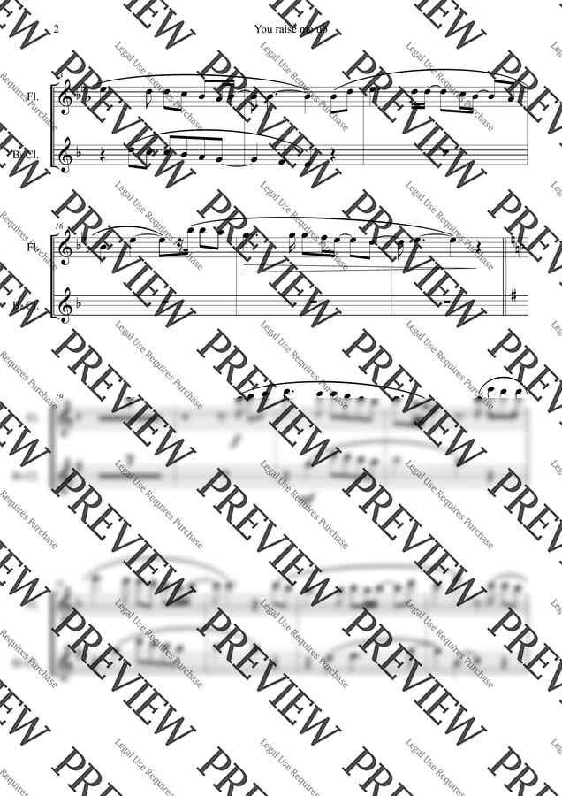 Brendan Graham &amp; Rolf Loveland - You raise me up (플륫,클라리넷 듀엣) by 배승희1