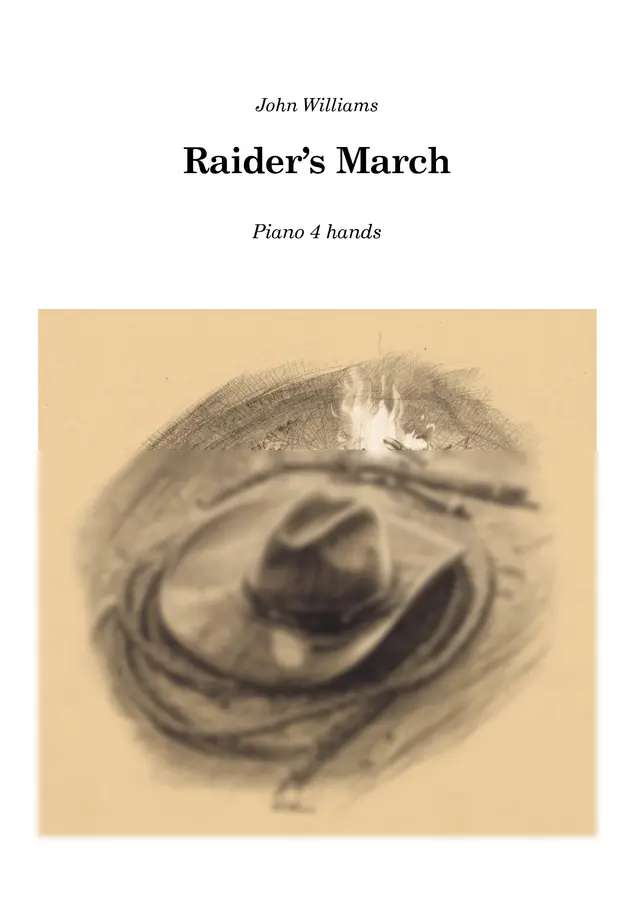 John Williams - Raider's March (Indiana Jones soundtrack) (Piano 4 hands)