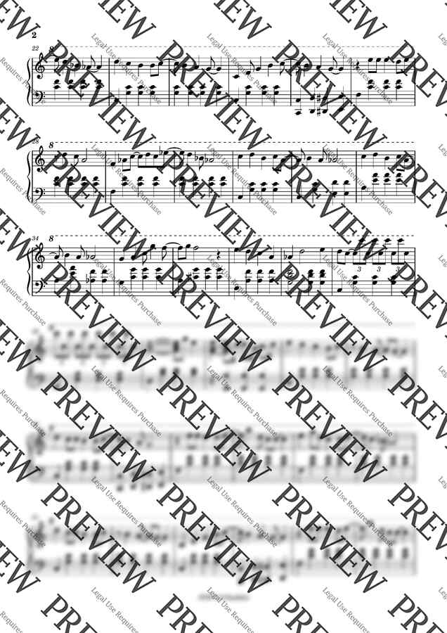 Mariah Carey - All I Want For Christmas Is You (Ckey+쉬운버전) by 햅삐악보1