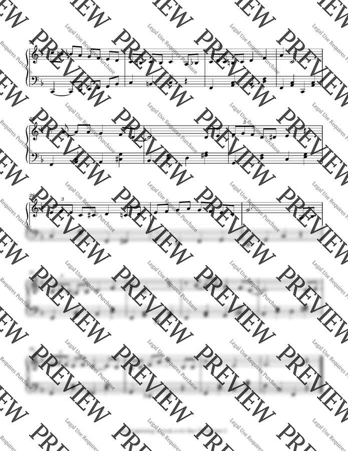 Michael Buble - It’s Beginning To Look A Lot Like Christmas (F key, 쉬운 악보) by 쓸피아노1