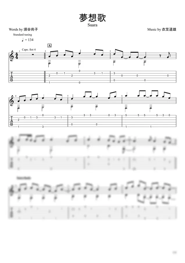 Suara - Musouka (Fingerstyle)
