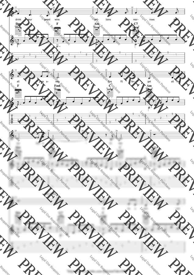 John Denver - [프리미엄] Today by GuitarTabs1