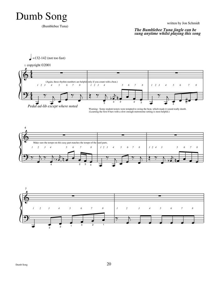 Jon Schmidt(존 슈미트) - Dumb Song