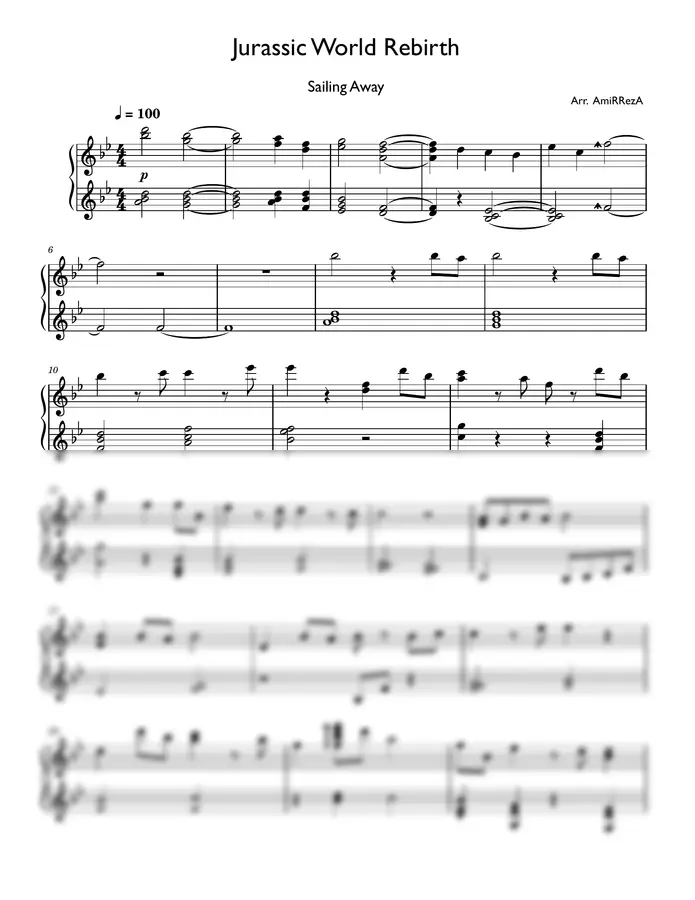 Alexandre Desplat - Sailing Away (Jurassic World Rebirth)