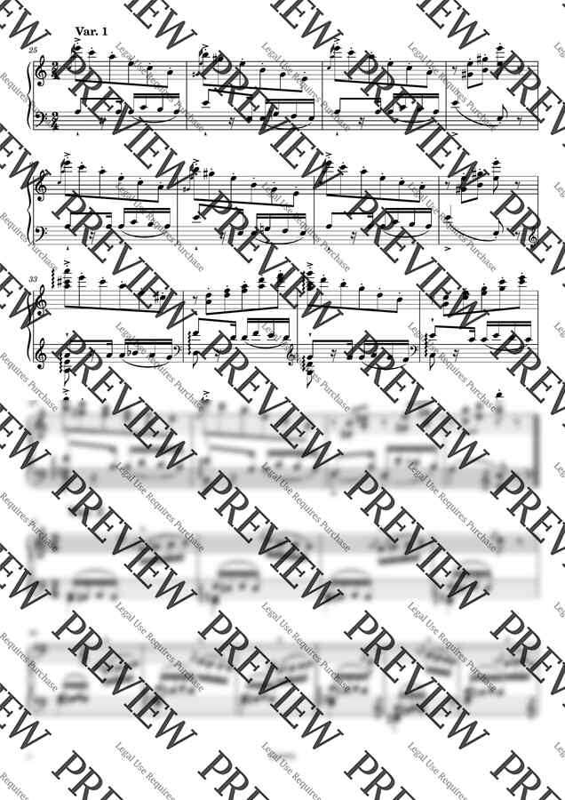 악보 > F. Liszt (리스트) - Grande Etude de Paganini S.141 No.6 in A minor ...