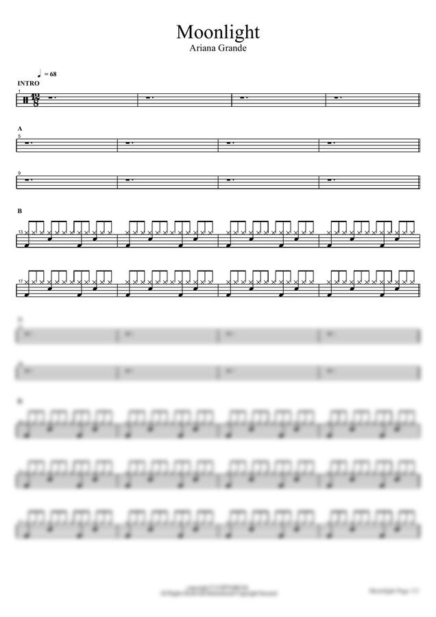Ariana Grande - Moonlight by COPYDRUM0