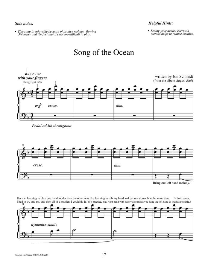 Jon Schmidt - Song of the Ocean