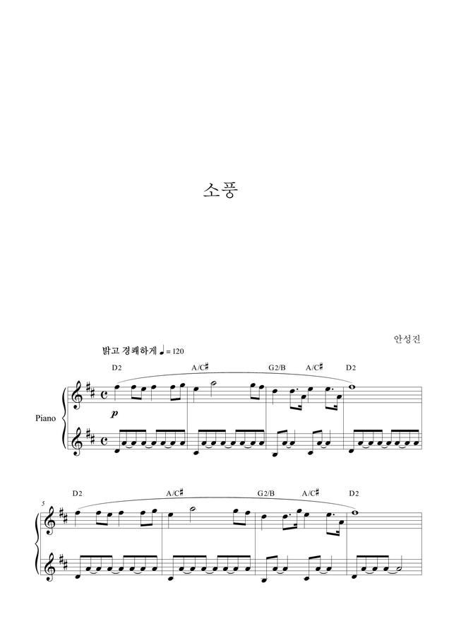 안성진 - 소풍