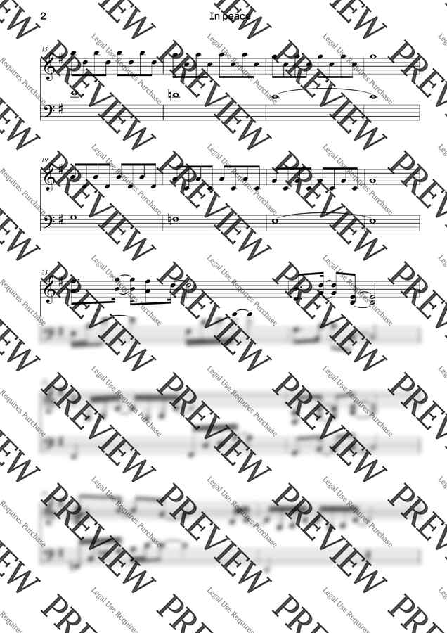 후에이런Piano - In peace (감성적인 피아노 곡) by 박혜인1