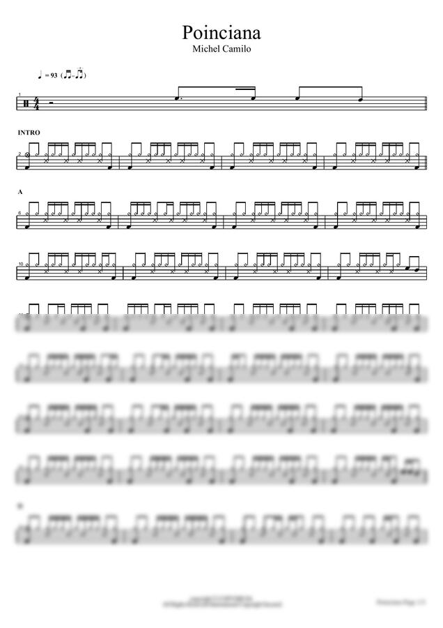 Michel Camilo - Poinciana by COPYDRUM0