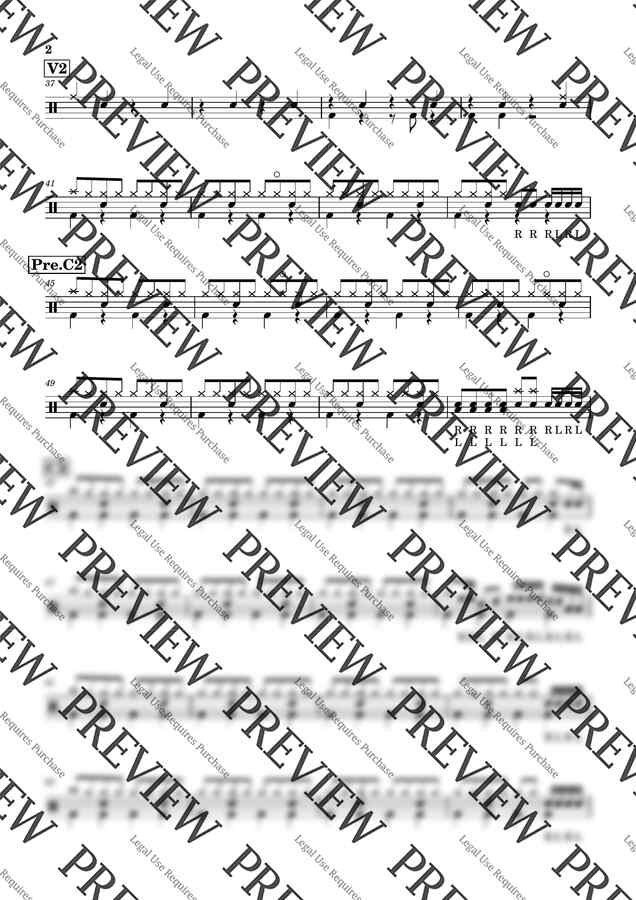 세븐틴 - 소용돌이 (드럼악보/쉬운버전) by Drummer KWI1