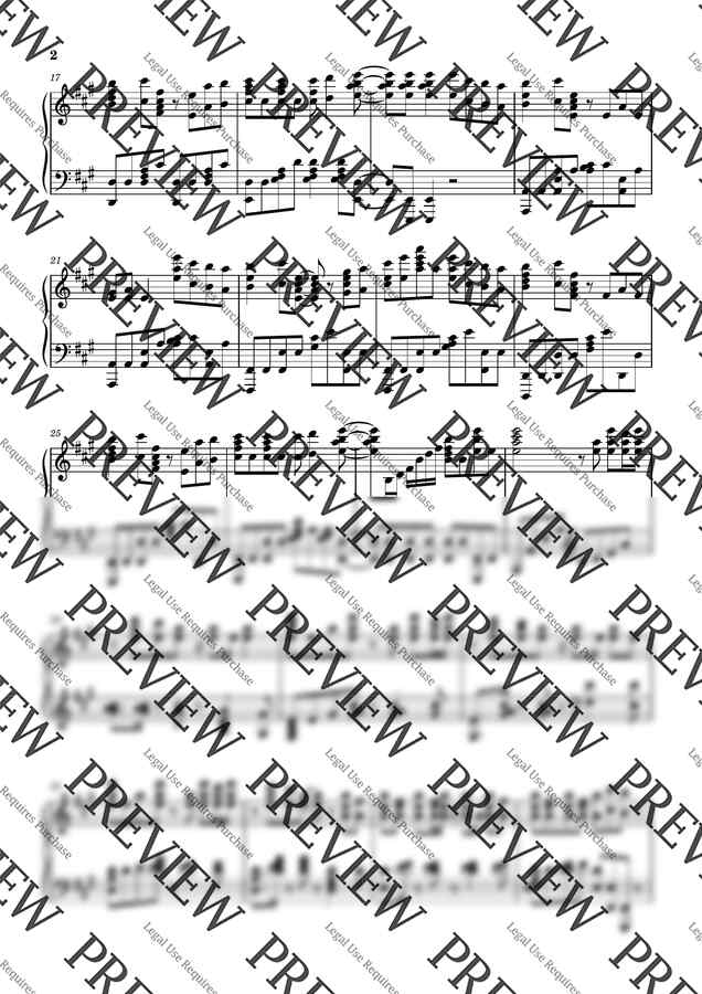 [크리스마스 캐롤] IU(아이유) - 미리 메리 크리스마스 피아노 악보 by 건반윤1