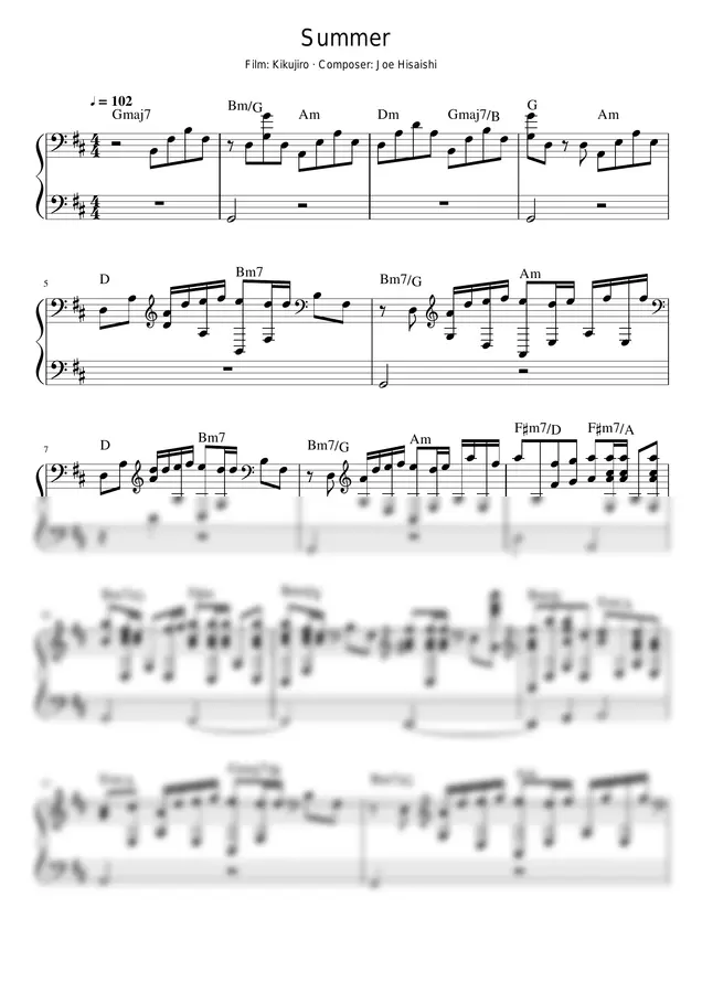 Joe Hisaishi - Summer