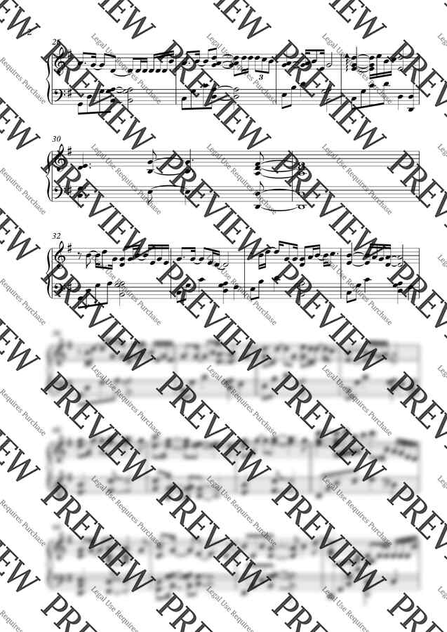 악보 > 아이유 아이유 Strawberry Moon 잔잔한버전(쉬운키) by 박똑똑