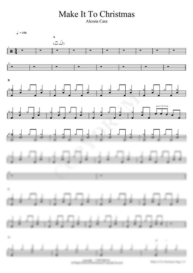 Alessia Cara - Make It To Christmas by COPYDRUM0