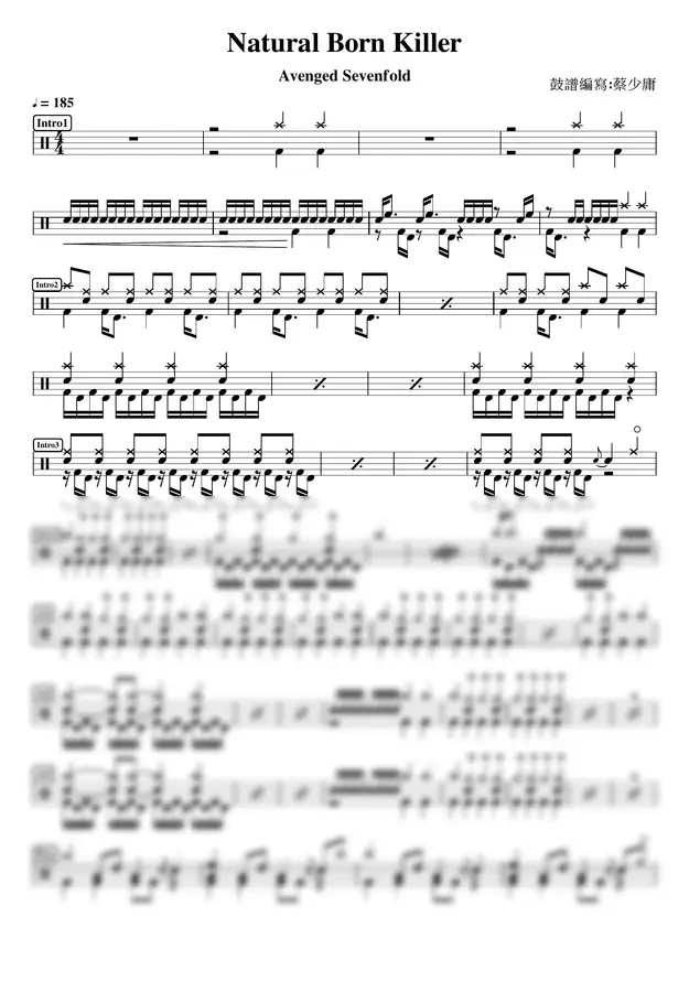 Avenged Sevenfold - Natural Born Killer