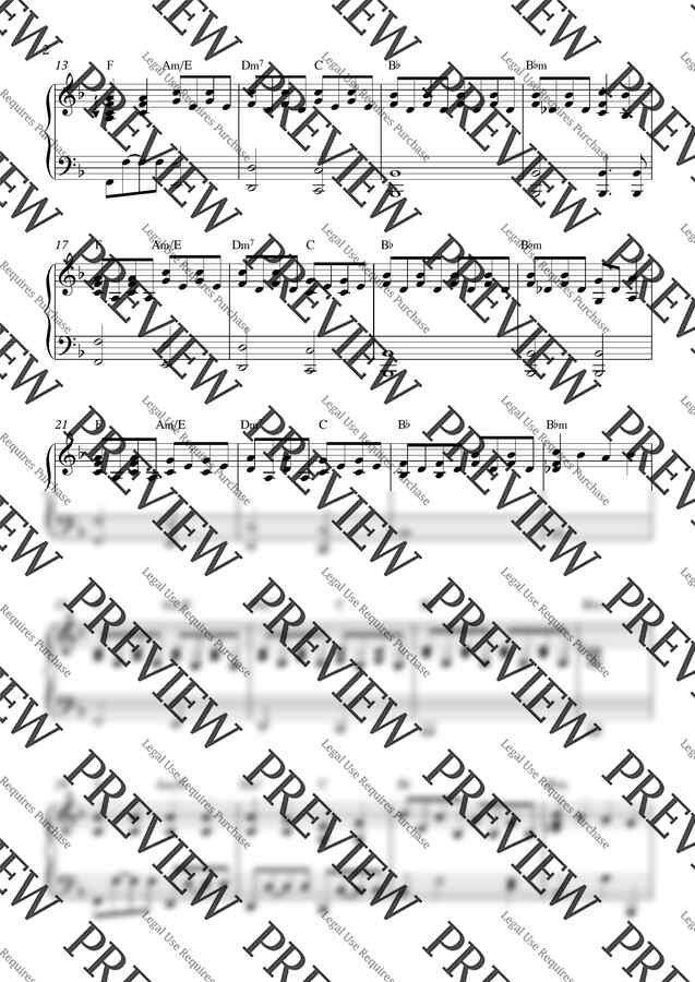카더가든 - 그대 나를 일으켜주면 (쉬운 반주 악보) by 피아노트PIANOTE1