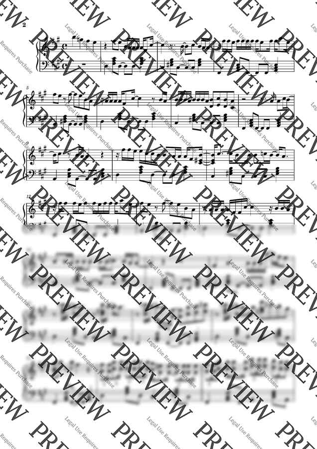 악보 > 아이묭 愛を伝えたいだとか (사랑을 전하고 싶다든가) (그림추가 악보) by 문라이트가든