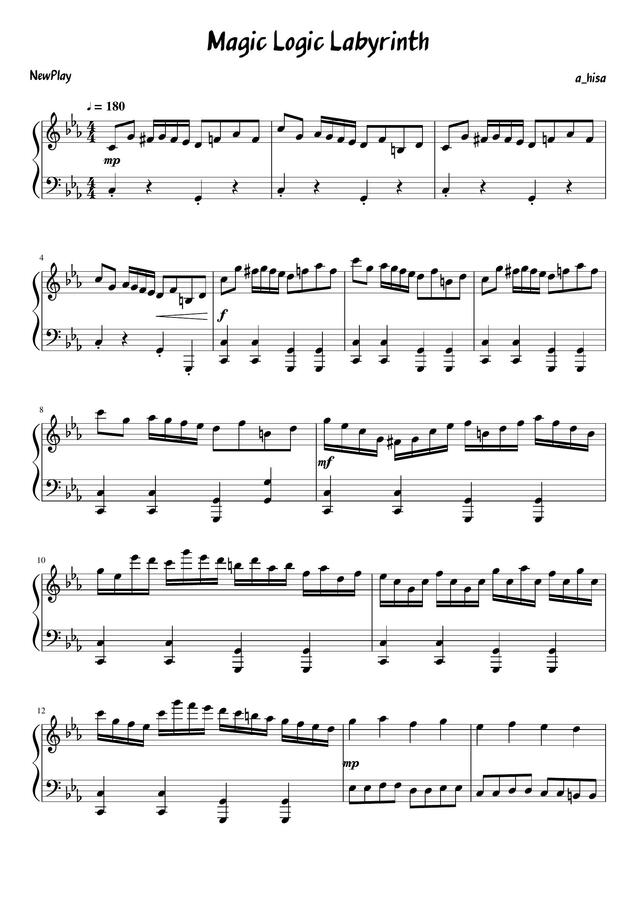 a_hisa - Magic Logic Labyrinth (★★★★★) by NewPlay0