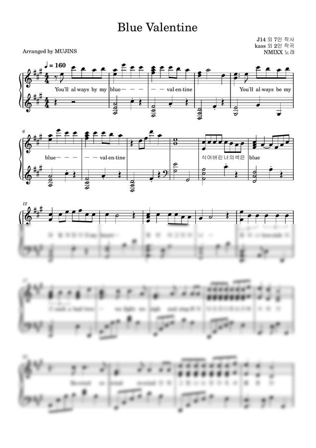 NMIXX - Blue Valentine by MUJINS0