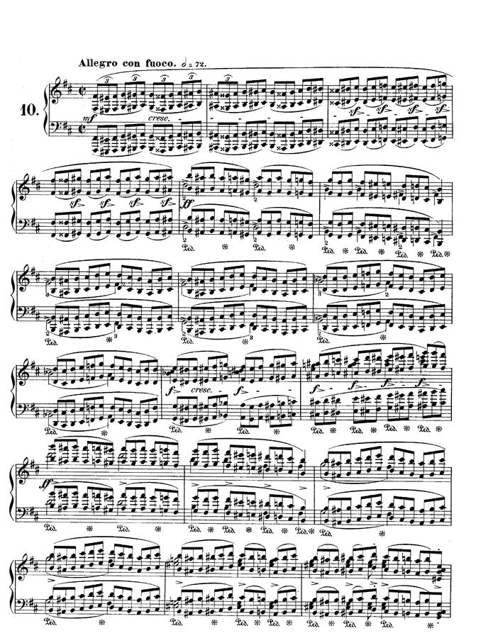 F. Chopin (쇼팽) - Etude Op.25 No.10 (전투)0