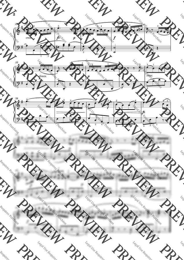 M.Clementi (클레멘티) - Piano Sonatine (피아노 소나티네) Op. 36, No. 2 (손가락 번호 포함) by 강우현1