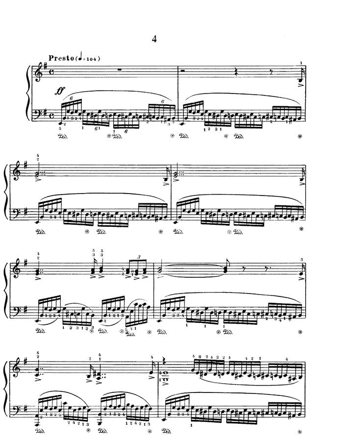 S. Rachmaninoff (라흐마니노프) - Moments Musicaux No.4 In E minor (악흥의 순간)