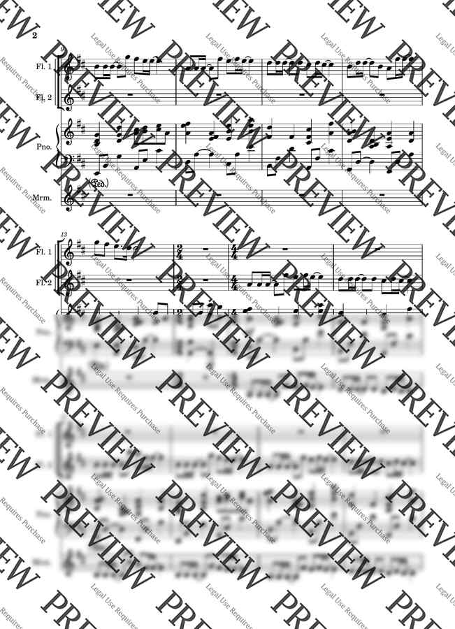 행복-[손경민][플루트][피아노][특송악보]1