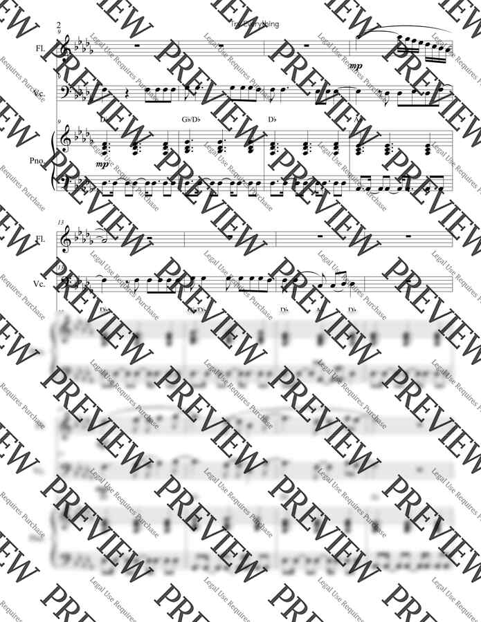 주토피아 OST - Try Everything (Flute, Cello and Piano) by Chloe Seol(Mu.P)1