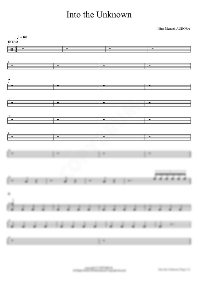 Idina Menzel, AURORA - Into the Unknown by 카피드럼0