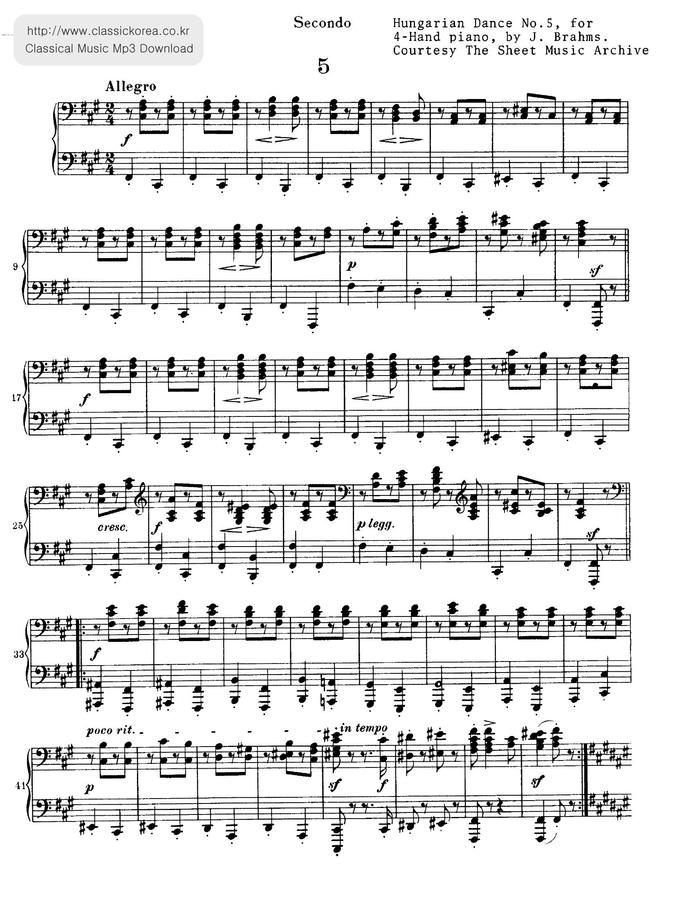 hungarian dance no.4