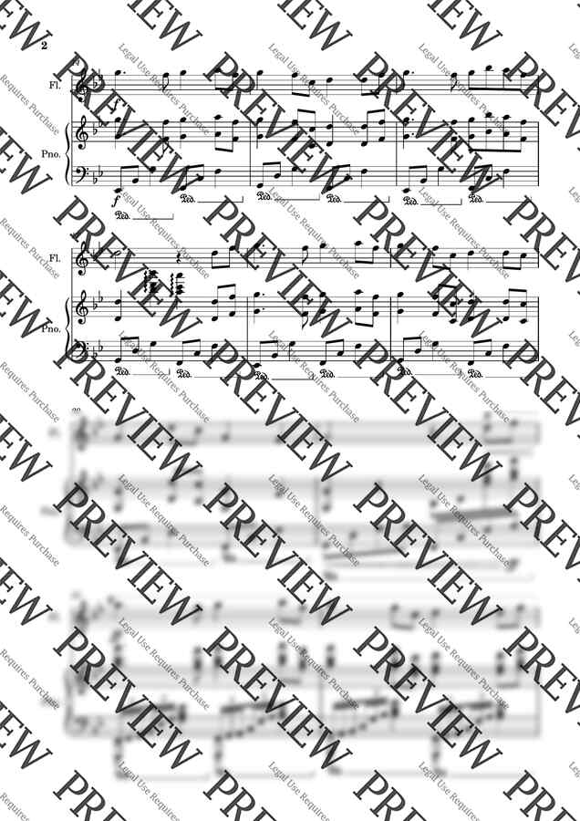 이누야샤 - 시대를 초월한 마음 (2중주/피아노+솔로) by Flee1