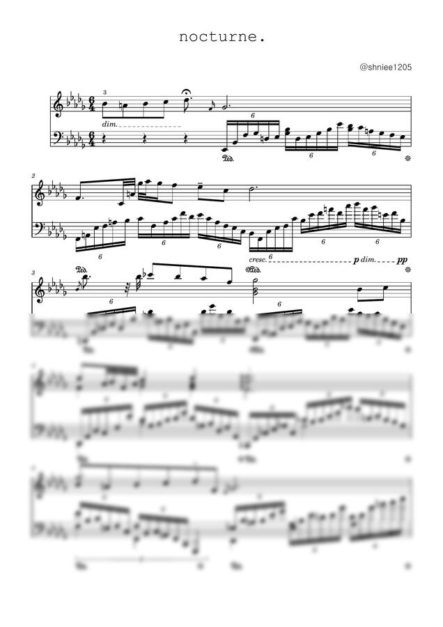 shniee1205 - nocturne