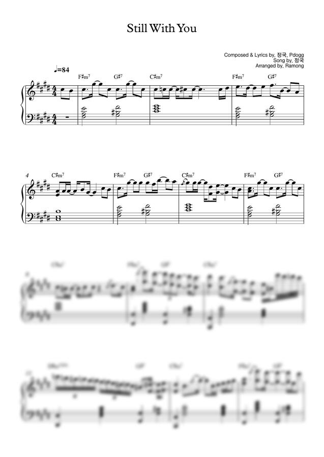 정국 (방탄소년단) - Still With You by Ramong (라몽)0