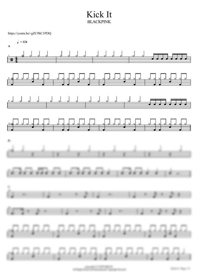 BLACKPINK - Kick It by COPYDRUM0