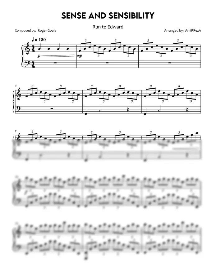 AmiRRezA - Run to Edward (Sense and Sensibility)