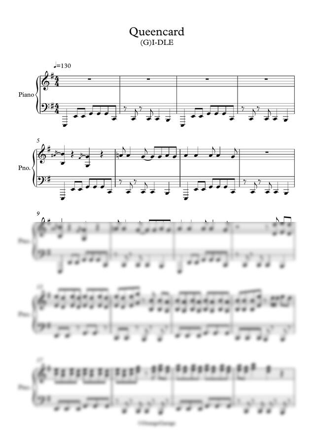 (여자)아이들 - 퀸카 (Queencard) by OrangeGarage0