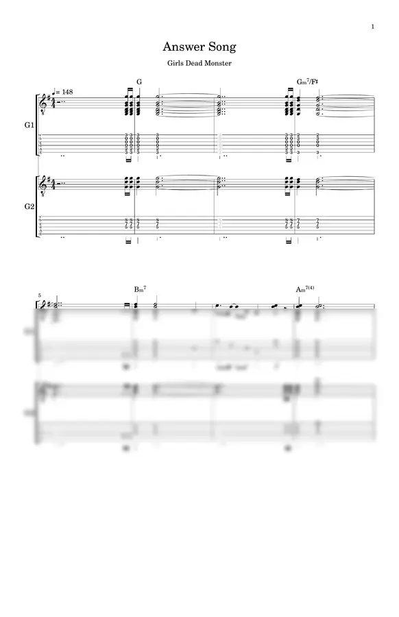 Girls Dead Monster - Answer Song