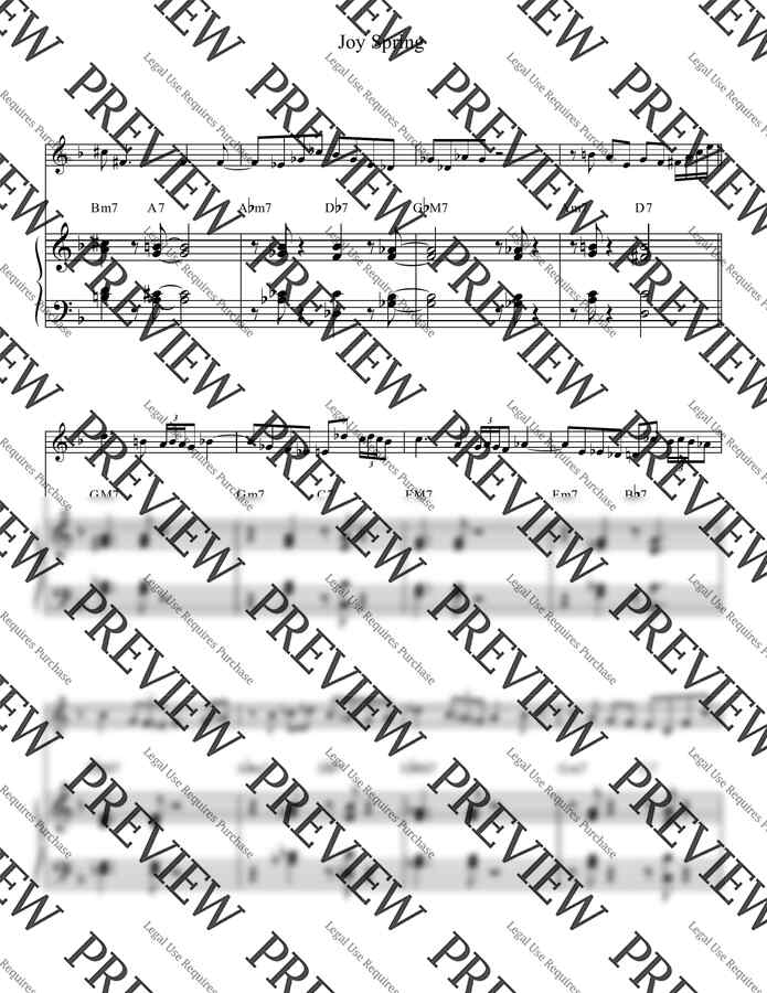 Clifford Brown - Joy Spring (easy) by Zoey1