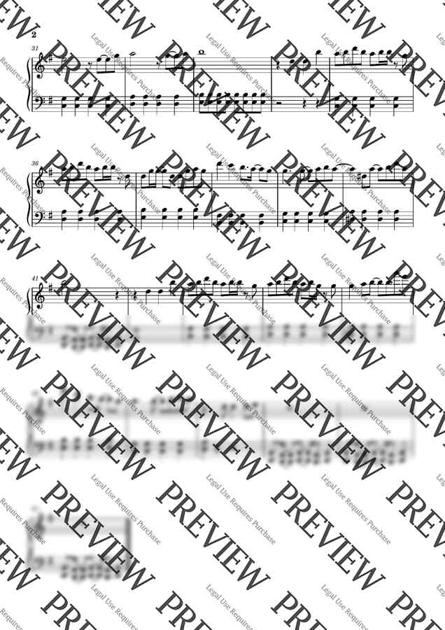 홍련화 - 귀멸의칼날OP (왼손반주쉬운버전)1