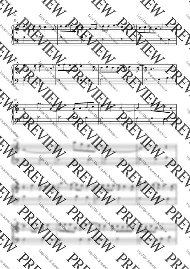 Wham! - Last Christmas 캐롤 (다장조/아주쉬운악보) by raum piano1