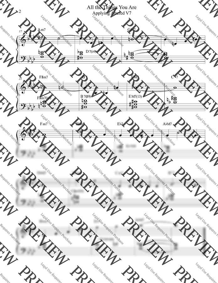 Jerome Kern - All the Things You Are (easy) by Zoey1