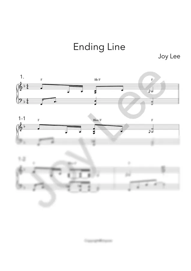 Joy Lee - 엔딩에서 사용하기 좋은 꿀팁 라인
