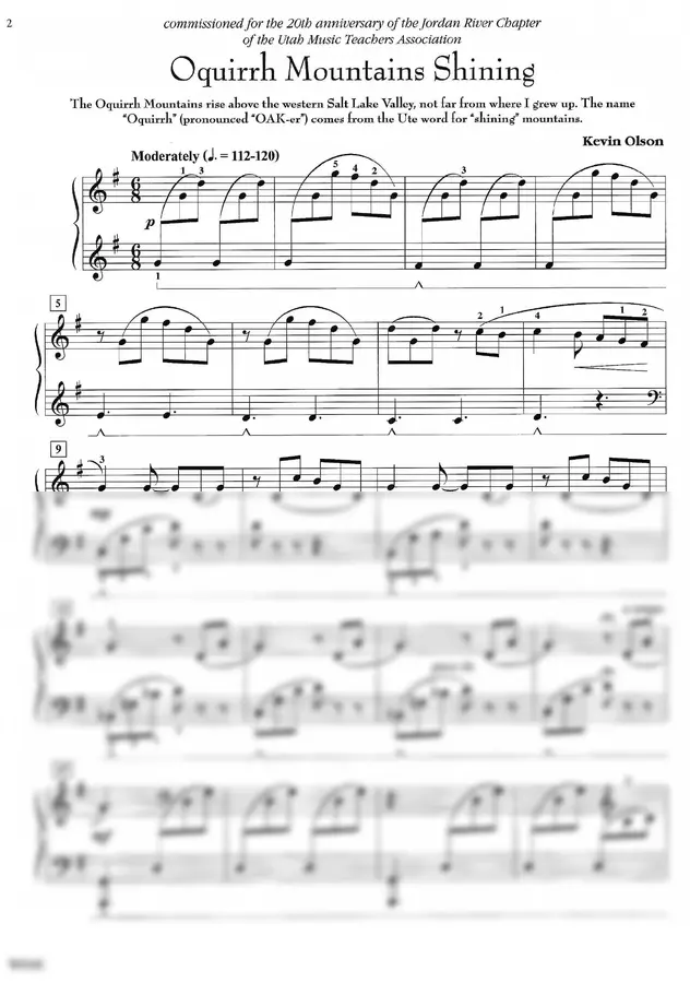 作曲:Kevin Olson - 奥奎尔山脉闪闪发光